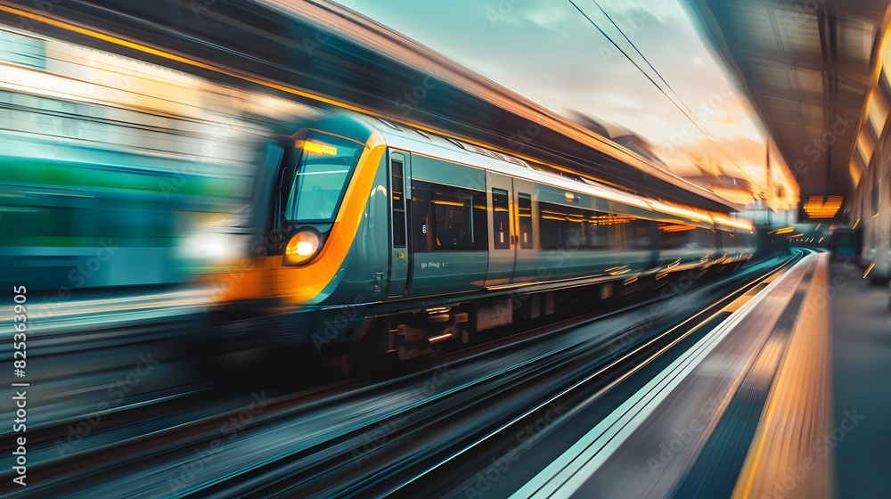 Side profile of a locomotive in motion, captured with cinematic precision and professional photography techniques. Side profile of a locomotive in motion, captured with cinematic precision and professional photography techniques.