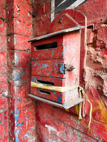 Red letter box photo