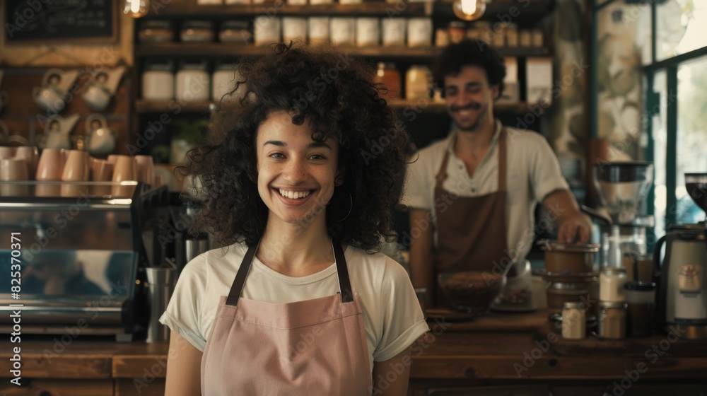 The Smiling Cafe Barista