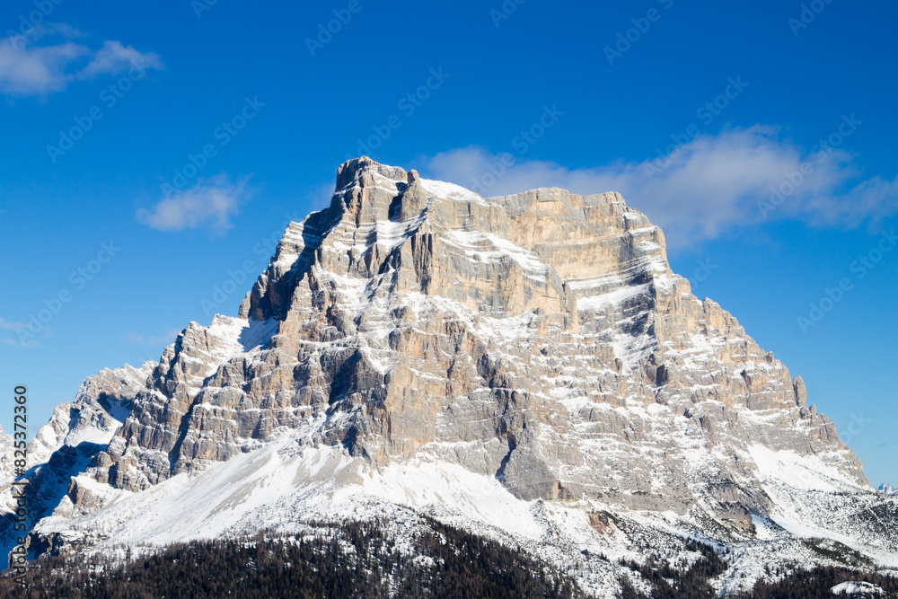 Pelmo mount view in Alleghe area, Italian alps Pelmo mount view in Alleghe area, Italian alps