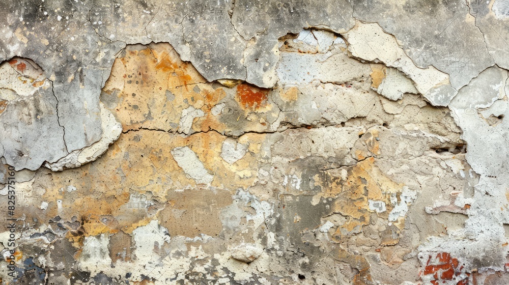 Texture and background of a weathered wall Texture and background of a weathered wall