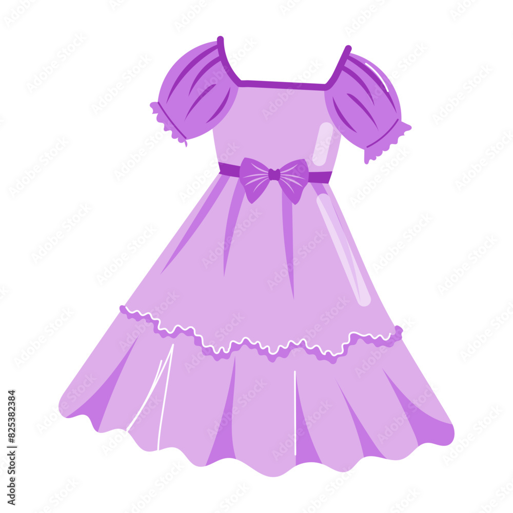 Clothing and fashion Flat Stickers Clothing and fashion Flat Stickers