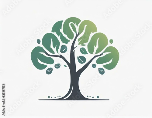 tree icon  vector image on white background  logo