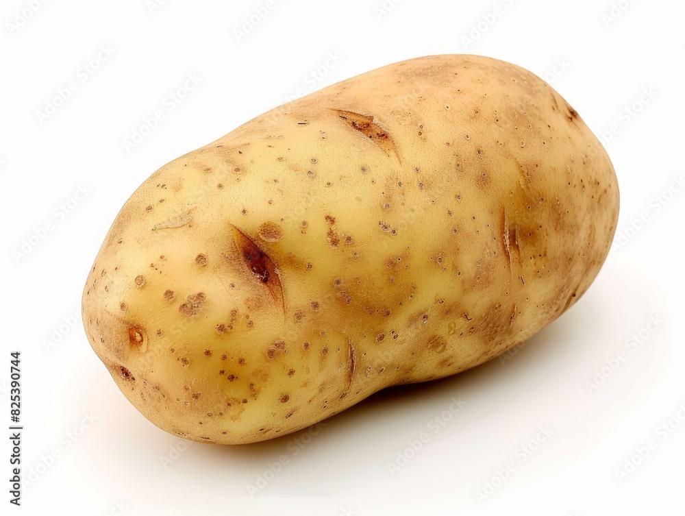 Wholesome Harvest: A Solo Potato in its Natural Glory Wholesome Harvest: A Solo Potato in its Natural Glory