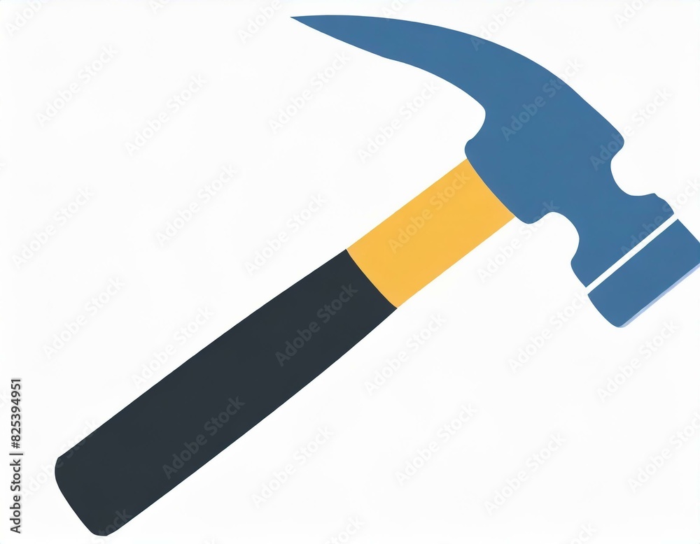 hammer icon, vector image on white background, logo hammer icon, vector image on white background, logo