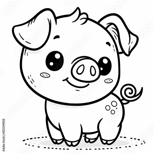 cartoon pig