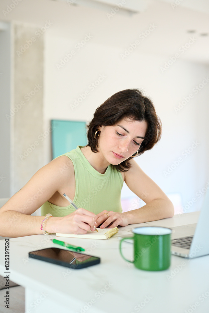 Close-up of Woman Writing Notes Close-up of Woman Writing Notes