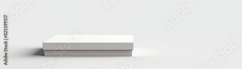 White box mock up for product display