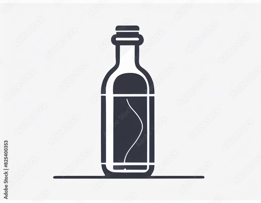 water bottle icon, vector image on white background, logo water bottle icon, vector image on white background, logo