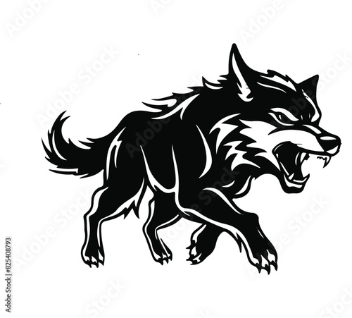unique fox logo  fox illustration  vector