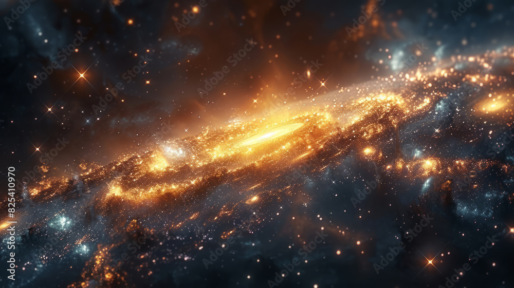 an image of the cosmos as imagined by a wise sage and astrologer.generative ai an image of the cosmos as imagined by a wise sage and astrologer.generative ai