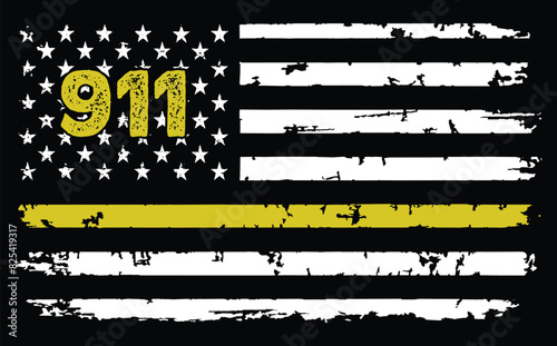 911 Dispatcher Flag Design