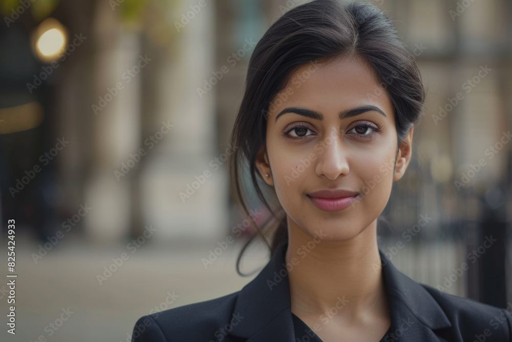 Beautiful Diverse Businesswoman in Urban Setting Beautiful Diverse Businesswoman in Urban Setting