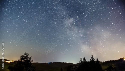 starry night sky star gazing night sky full of stars deep space sky © Simone