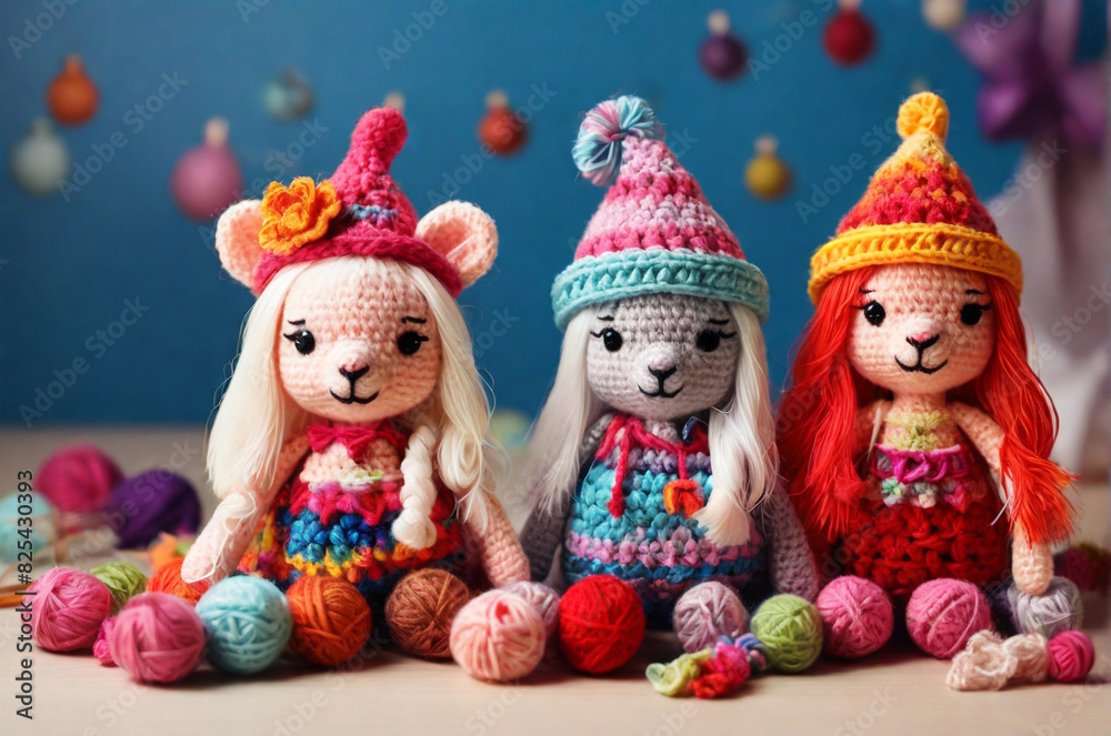 Crafted Gift - Cute Crochet Amigurumi Dolls.