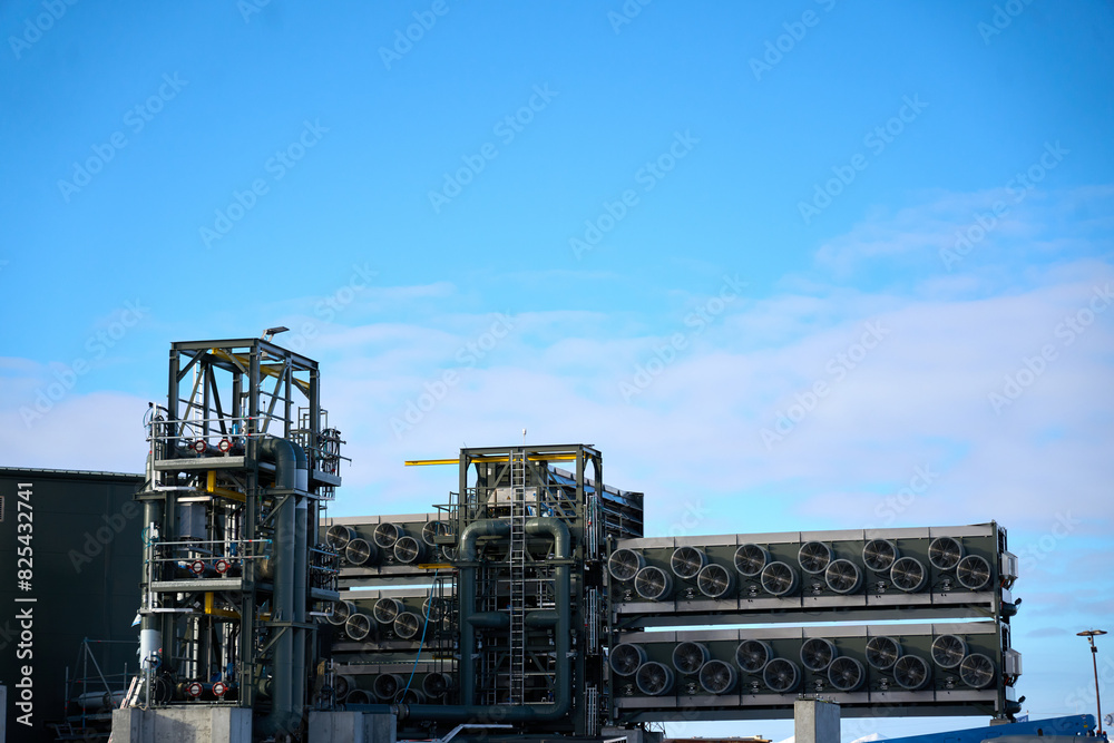 Atmospheric direct air carbon capture machine Atmospheric direct air carbon capture machine