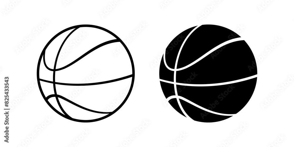Basket Ball icon set. for mobile concept and web design. vector illustration Basket Ball icon set. for mobile concept and web design. vector illustration