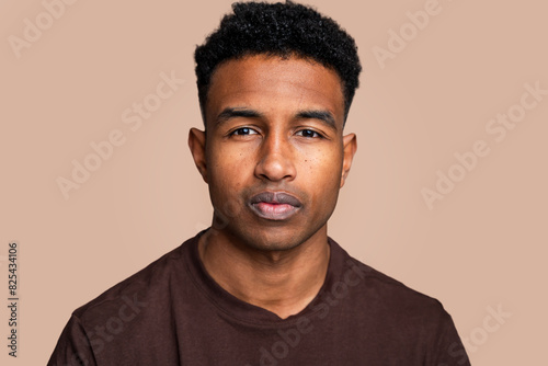 Portrait of a confident young man photo