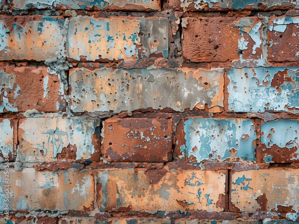 old rusty background old brick wall dirty and rusty in the style of the apocalyptic industry, peeling paint wall background old rusty background old brick wall dirty and rusty in the style of the apocalyptic industry, peeling paint wall background
