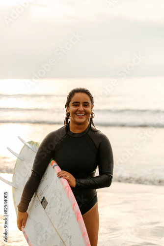 Surfer's Golden Hour Portrait photo