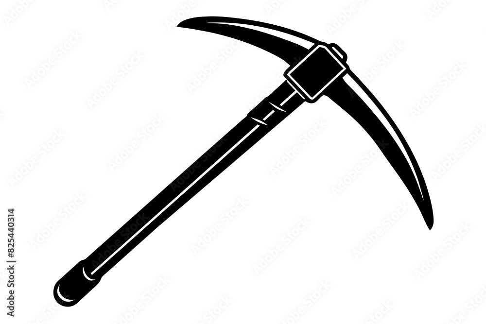 pickaxe vector silhouette illustration pickaxe vector silhouette illustration