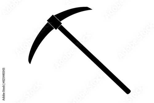 pickaxe vector silhouette illustration