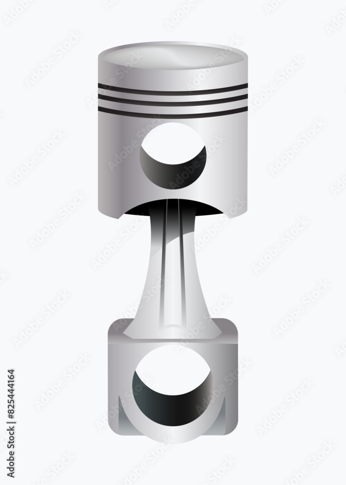 illustration of Engine Piston illustration of Engine Piston