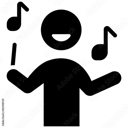 singer solid icon