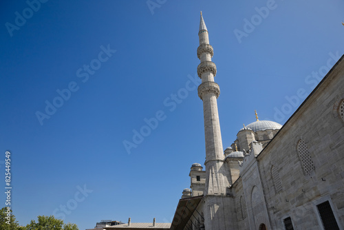 Yeni Cami (New Mosque) in Eminonu Istanbul, Turkey photo