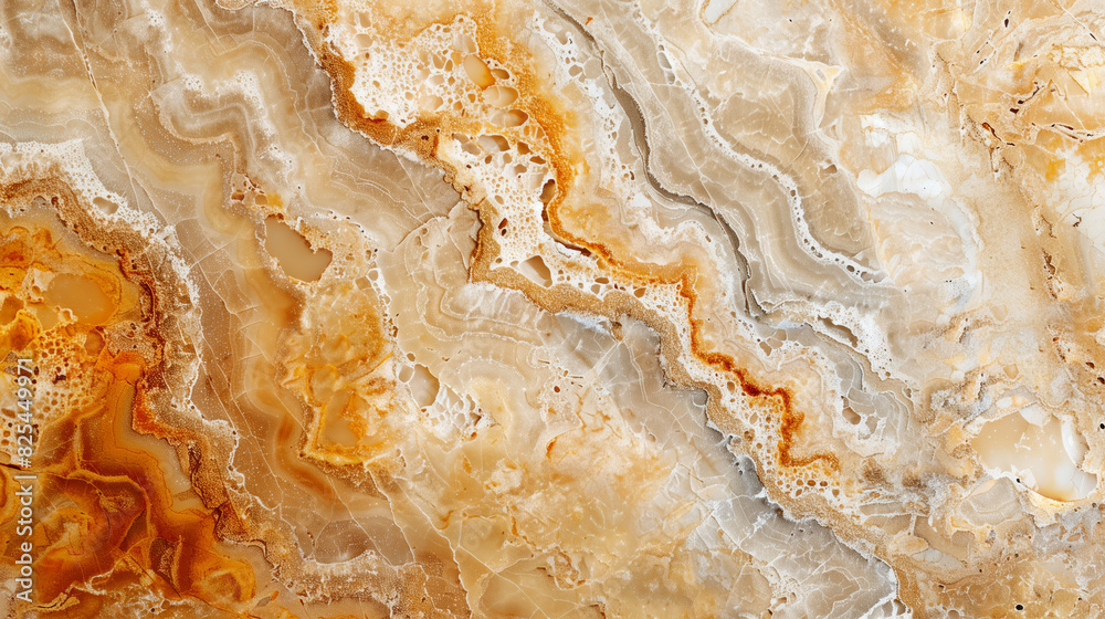 background texture of Embrace the warmth of travertine, known for its porous texture