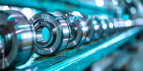 Selecting Bearings in Mechanical Systems: A Guide to Consider Load Capacity and Friction. Concept Mechanical Engineering, Bearings, Load Capacity, Friction, Selection Guide photo