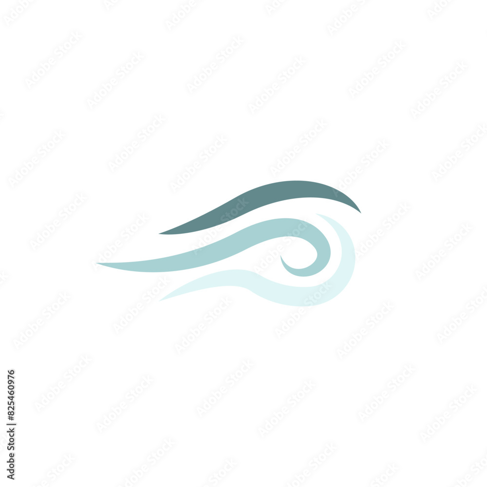 Wind isolated on white background vector icon. Light gust of wind vector. Abstract wind direction vector icon. Vector illustration. Wind isolated on white background vector icon. Light gust of wind vector. Abstract wind direction vector icon. Vector illustration.