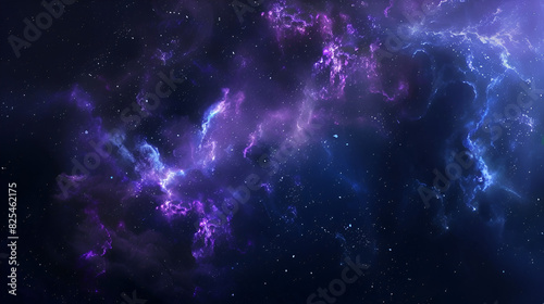 Banner Star field background . Starry outer space background texture.