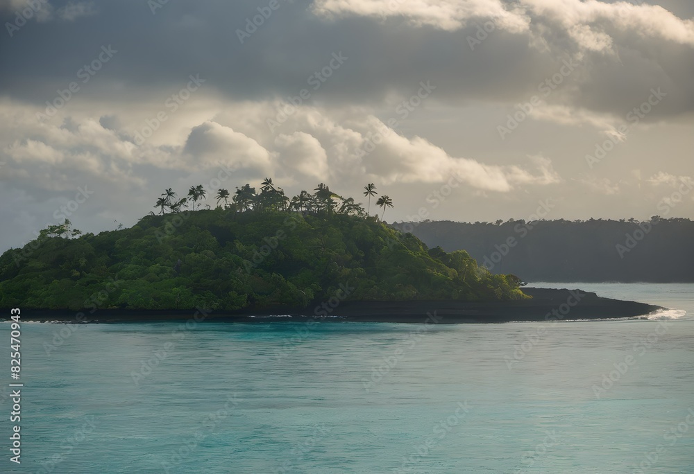 A view of the Island Of Tonga