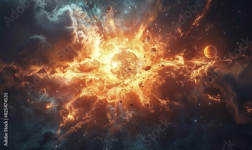 big bang explosion, cosmic event photo