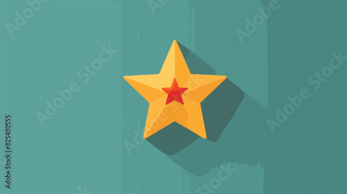 A hand gesture with a 3D star perfect for customer