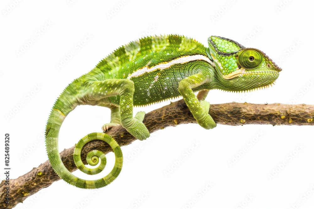Fototapeta premium Chameleon on a twig