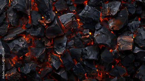 BBQ grill coal texture background