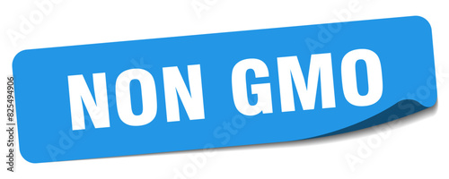 non gmo sticker. non gmo label