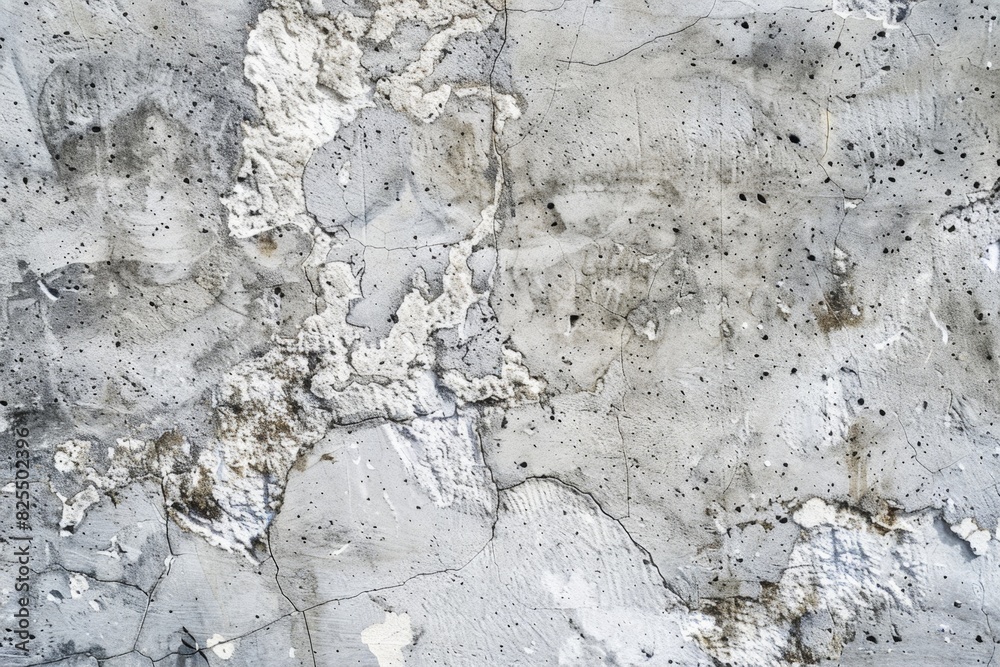 High-resolution image showcasing the details of a deteriorating concrete wall surface with layers of peeling paint, creating a grunge texture perfect for backgrounds and design elements High-resolution image showcasing the details of a deteriorating concrete wall surface with layers of peeling paint, creating a grunge texture perfect for backgrounds and design elements