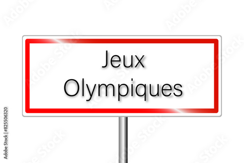 panneau paris JO