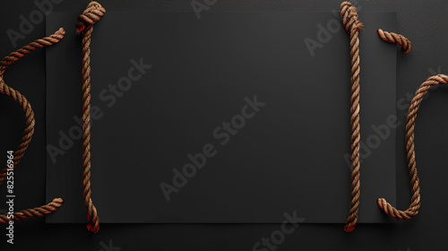 Empty Black blackboard banner black wall texture background. blackboard background.