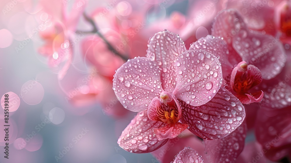 Exquisite Pink Orchid Blooms: A Symbol of Beauty, Love, and Strength Exquisite Pink Orchid Blooms: A Symbol of Beauty, Love, and Strength