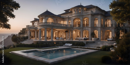 Luxury Mansion with Unique Architecture