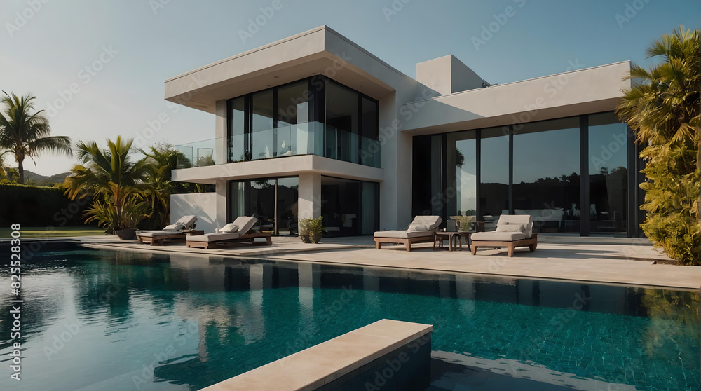 Luxury Mansion with Unique Architecture Luxury Mansion with Unique Architecture