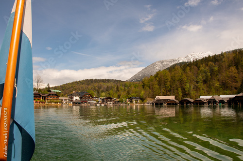 Blick über den Königssee nach Schönau