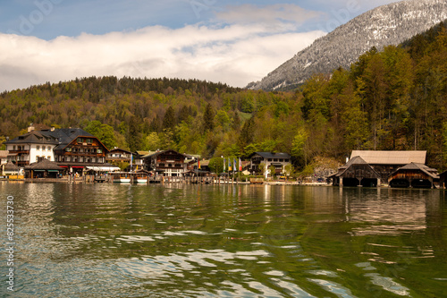 Blick über den Königssee nach Schönau
