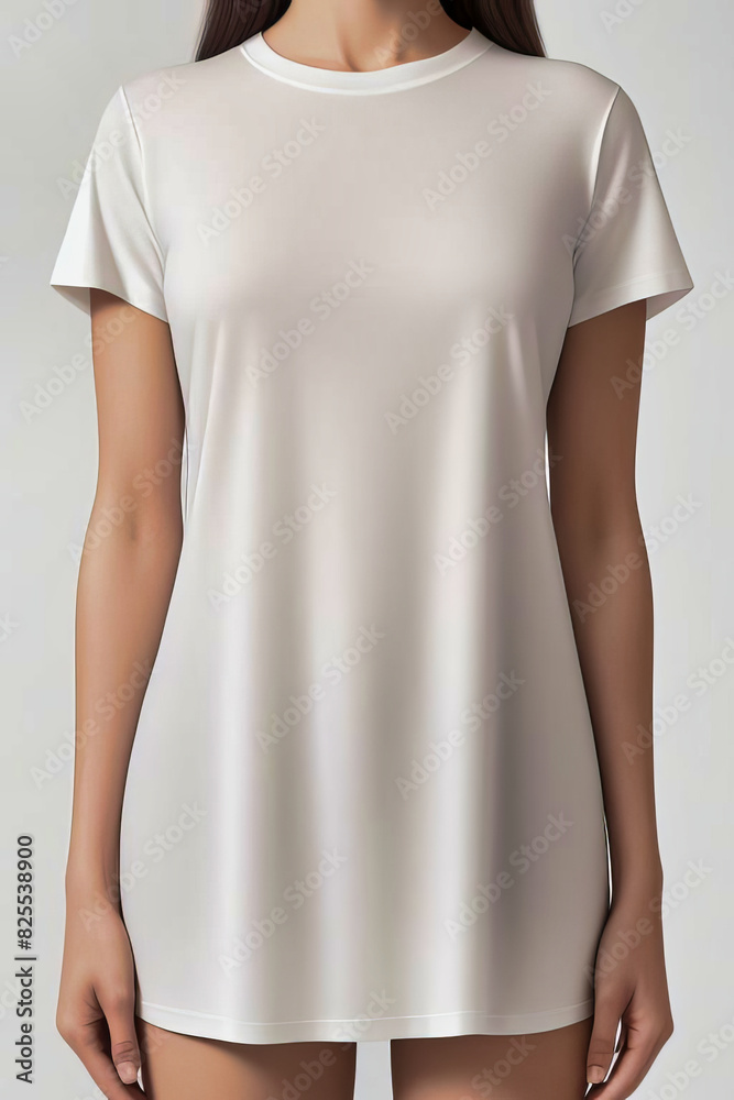 Hermoso modelo con ropa lisa para mockup, indumentaria, moda Hermoso modelo con ropa lisa para mockup, indumentaria, moda