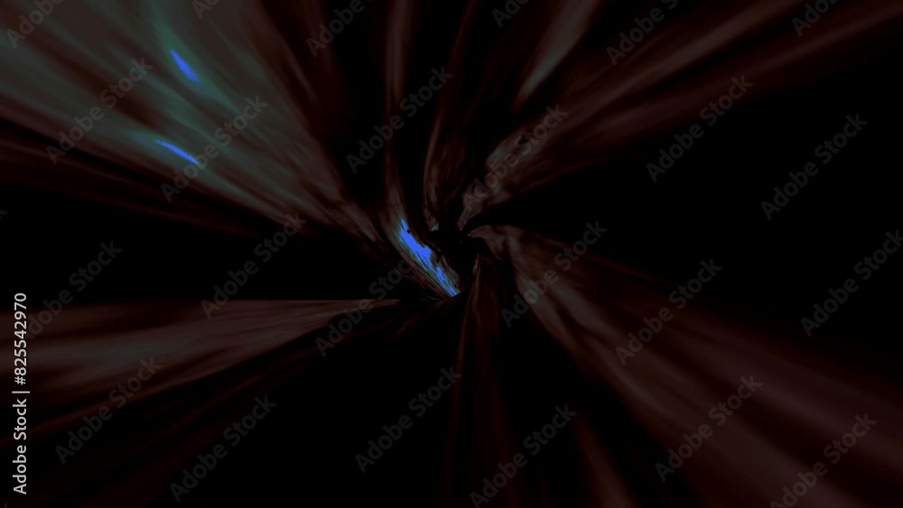 hypnotic tunel animation graphic motion footage