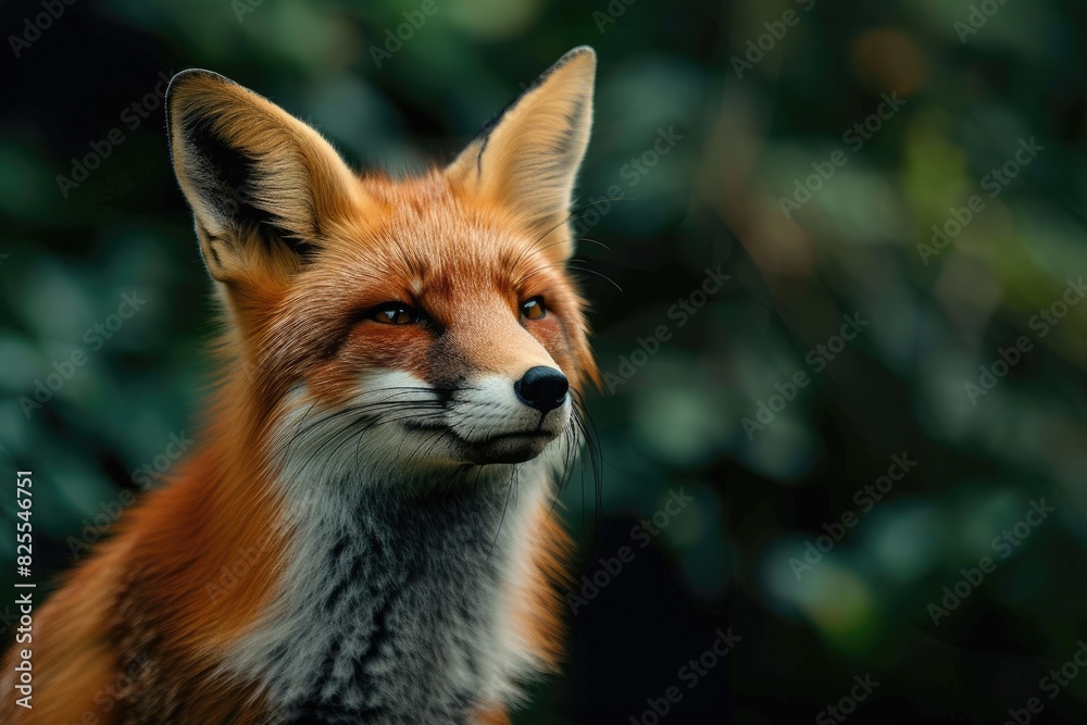 Cunning fox with a sly smile and a mischievous twinkle Cunning fox with a sly smile and a mischievous twinkle
